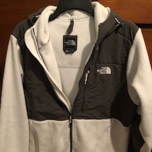 Heavy fleece North face coat
